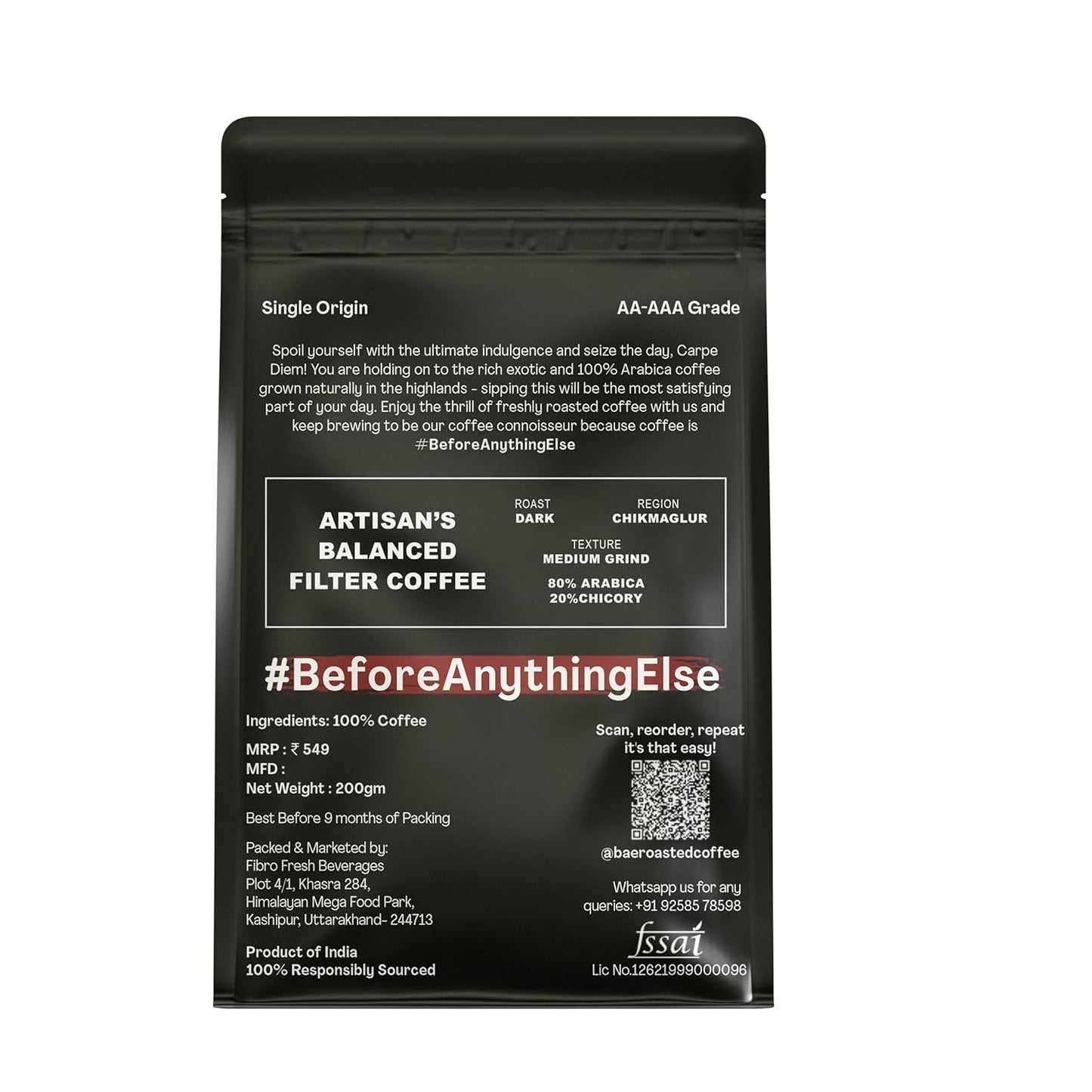 Artisan's Balanced Filter Coffee