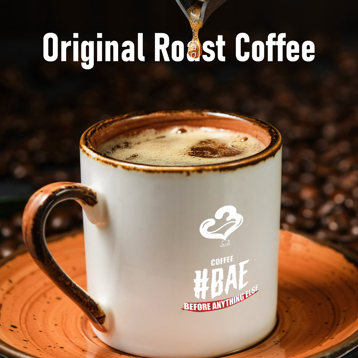 Original Roast Ground Coffee & Beans Coffee BAE Before Anything Else